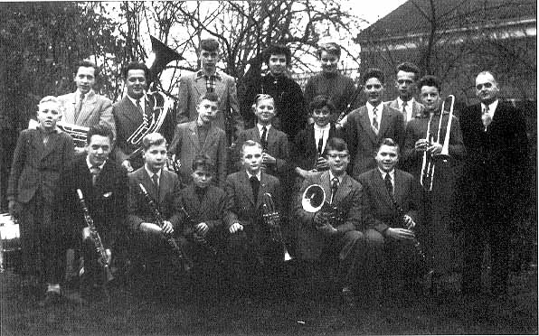 Het jeugdorkest 1957
