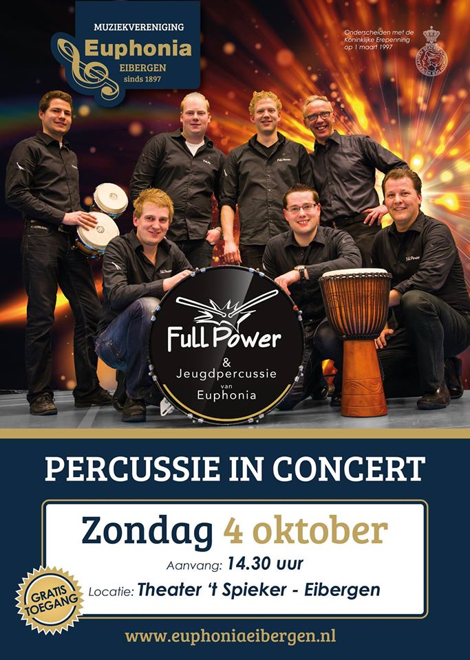 euphonia, percussie, muziek, full power,